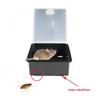 Gyvagaudžiai spąstai MAUZER, pelių ir vabzdžių monitoringui bei kontrolei